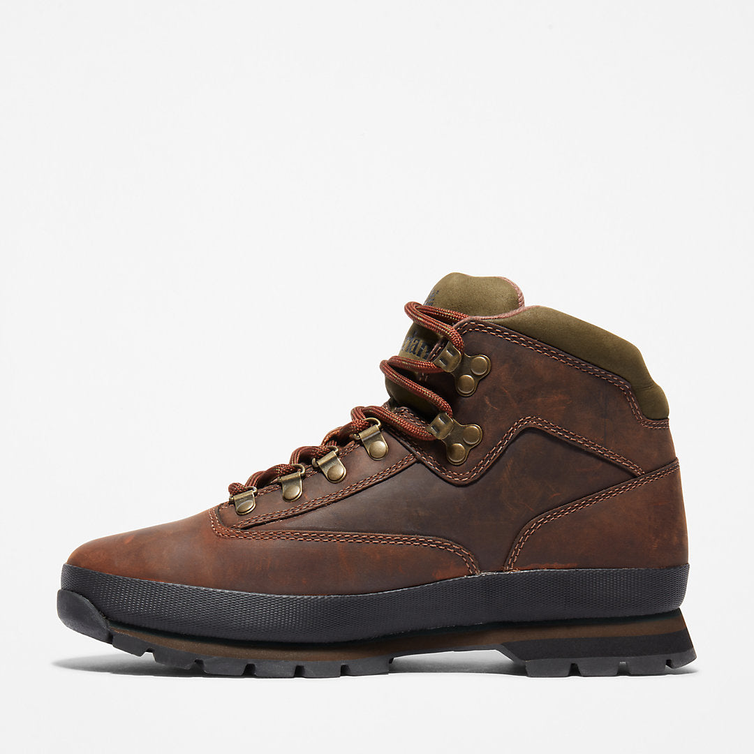 Mens Timberland Euro Hiker Better Leather Boot for Men in Brown