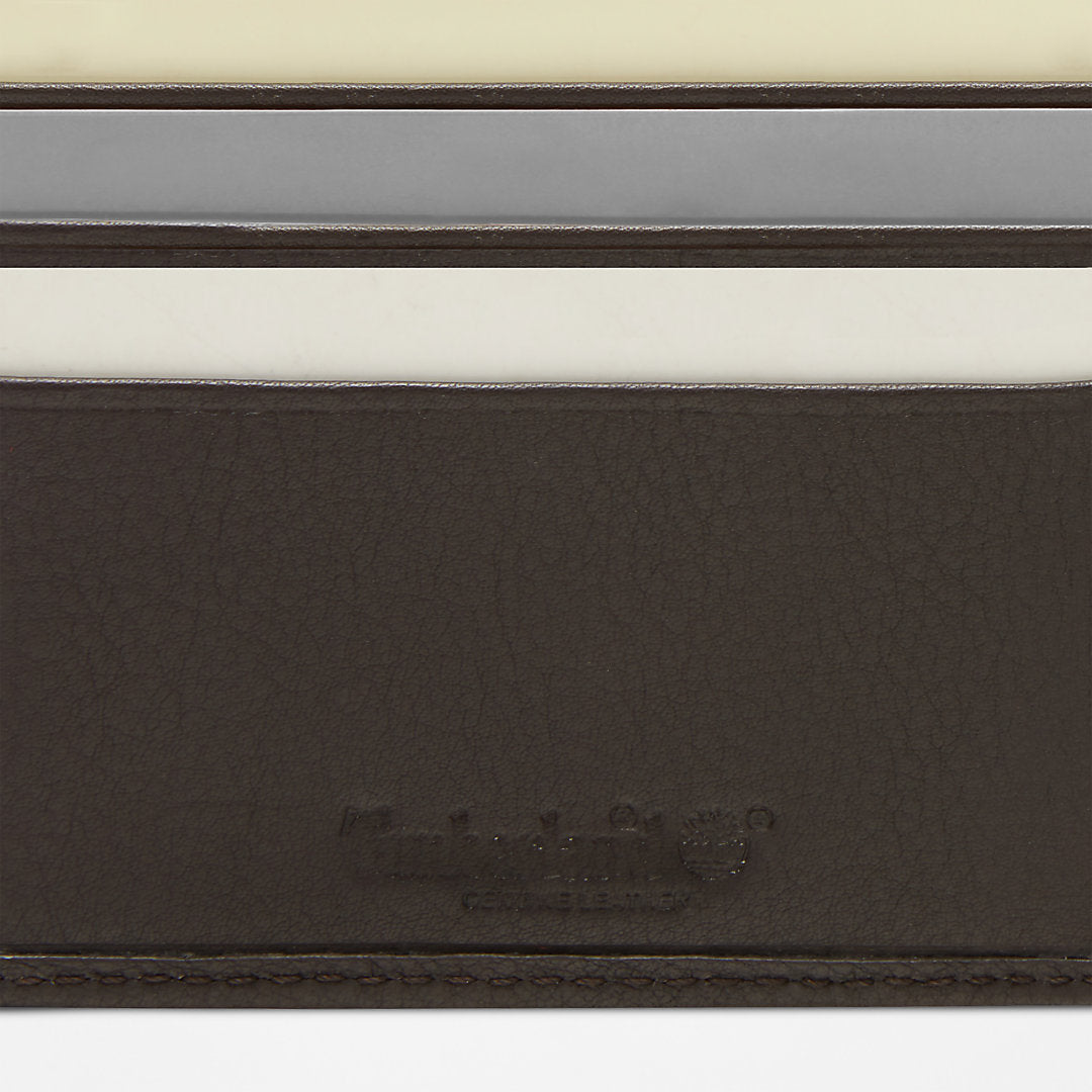Mens Timberland Kennebunk Large Wallet for Men in Dark Brown