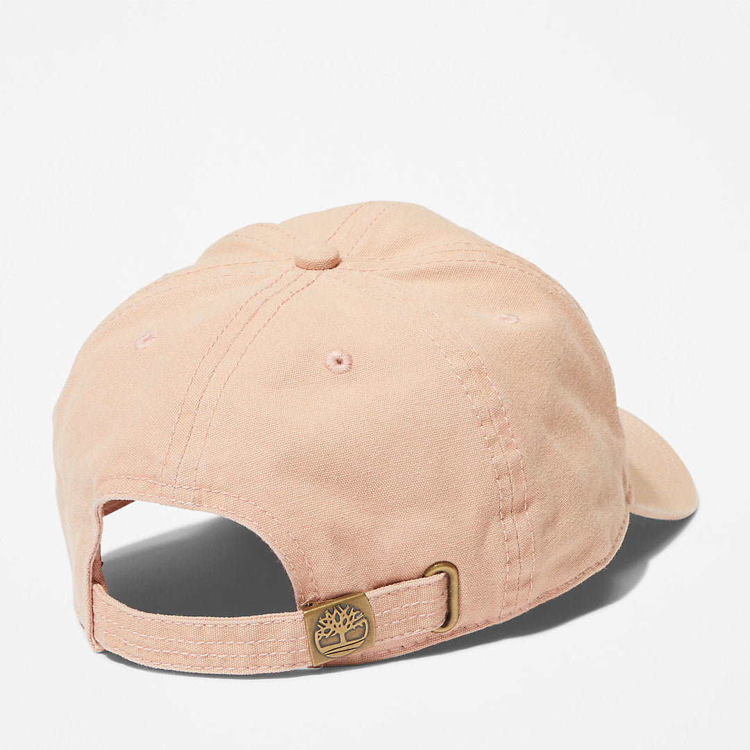 Mens Timberland Soundview Cotton Canvas Baseball Cap for Men in Pink