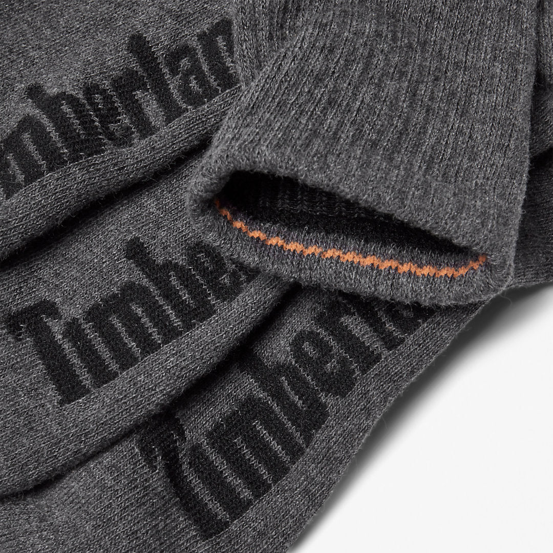Mens Timberland Stratham 3-pack Sport Socks for Men in Grey