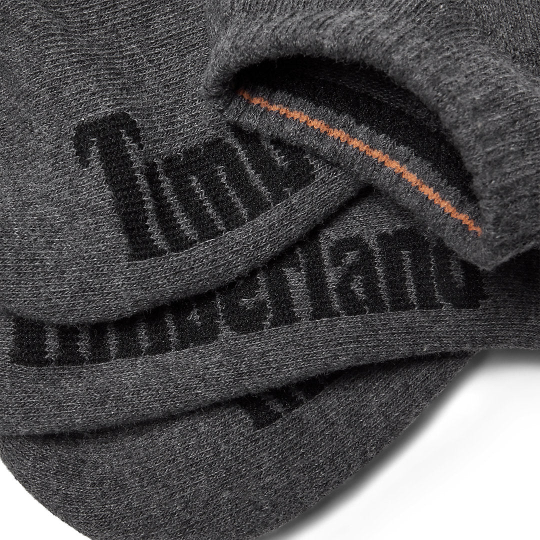 Mens Timberland Stratham 3-pack No-show Sport Socks for Men in Grey