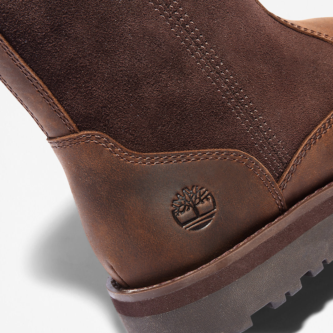 Kids Timberland Courma Kid Lined Boot for Youth in Dark Brown
