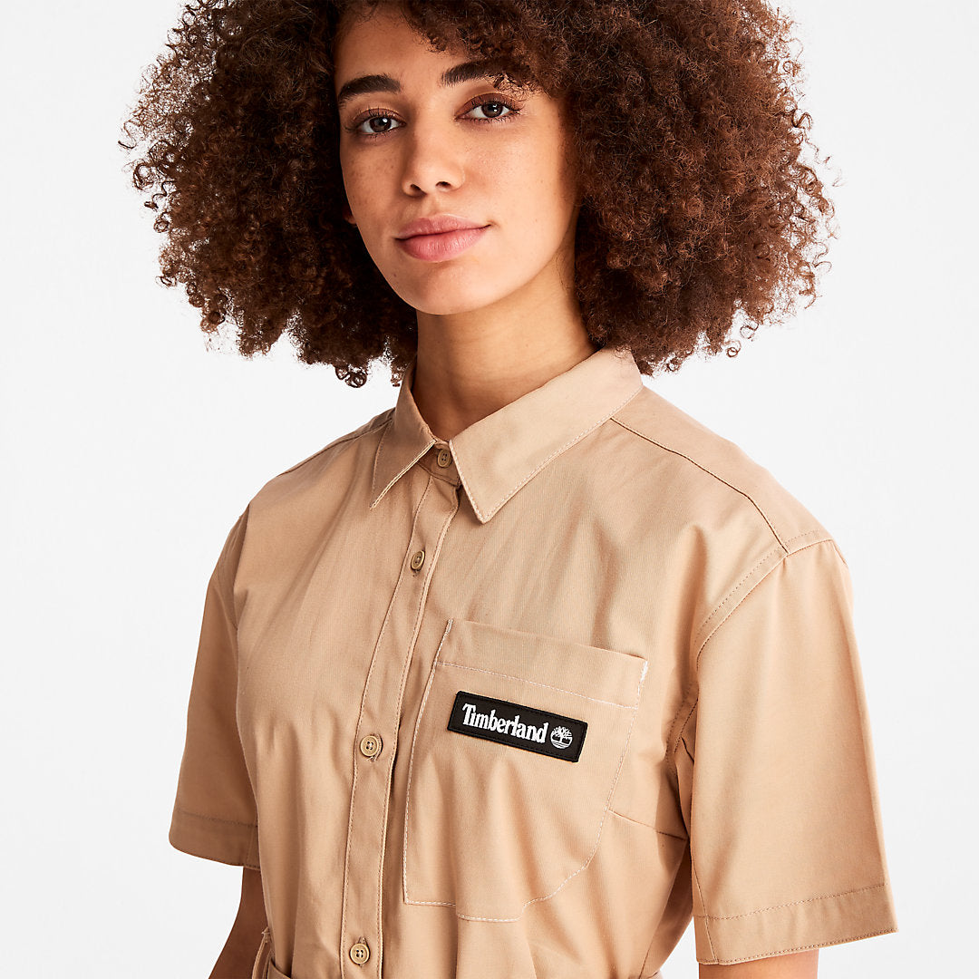 Womens Timberland TimberCHILL™ Utility Dress for Women in Beige