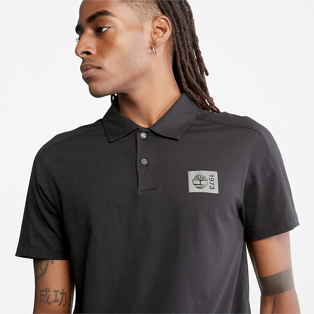Mens Timberland TimberFresh™ Supima® Cotton Polo Shirt for Men in Black