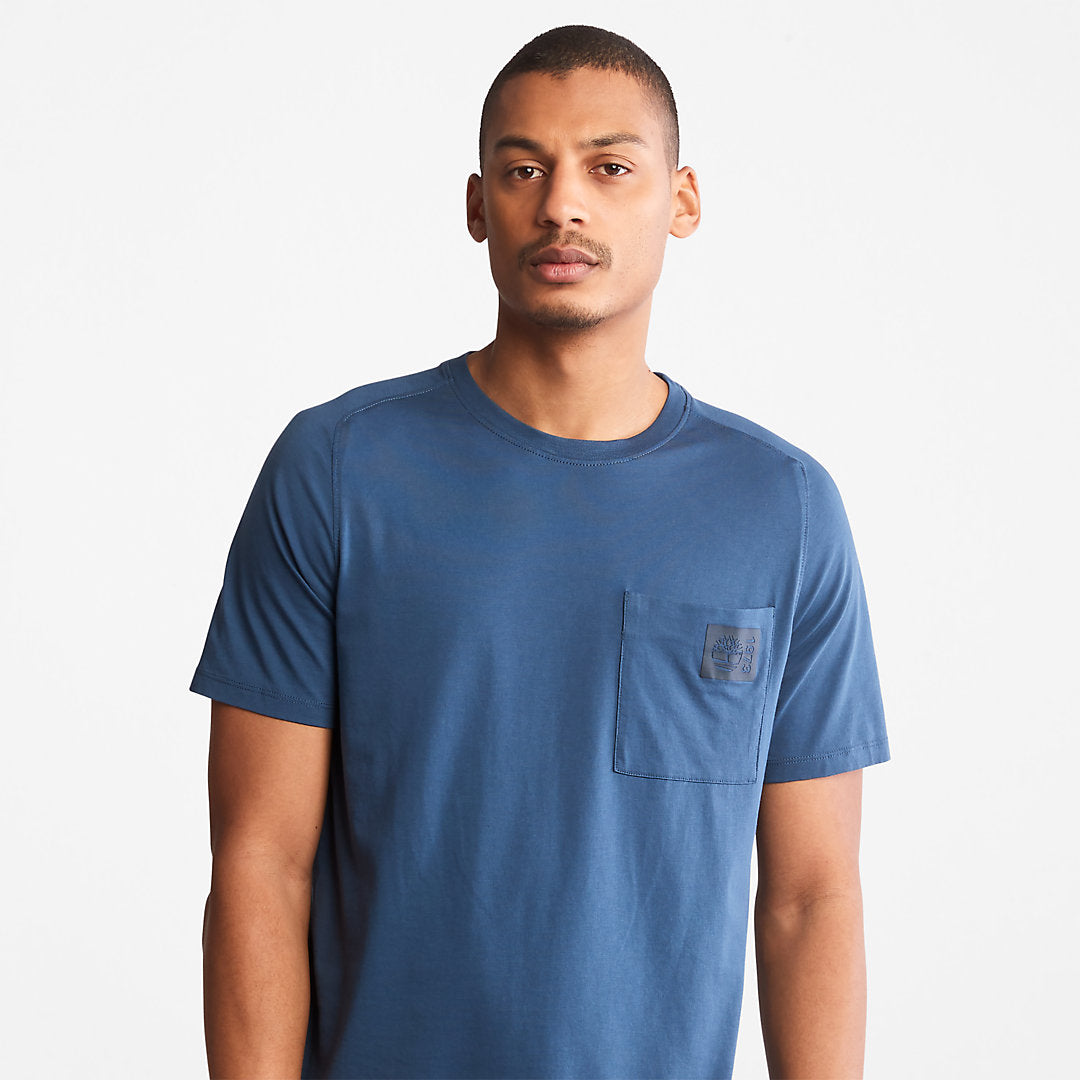 Mens Timberland Eco-Ready Supima® Cotton TimberFresh™ T-Shirt for Men in Blue
