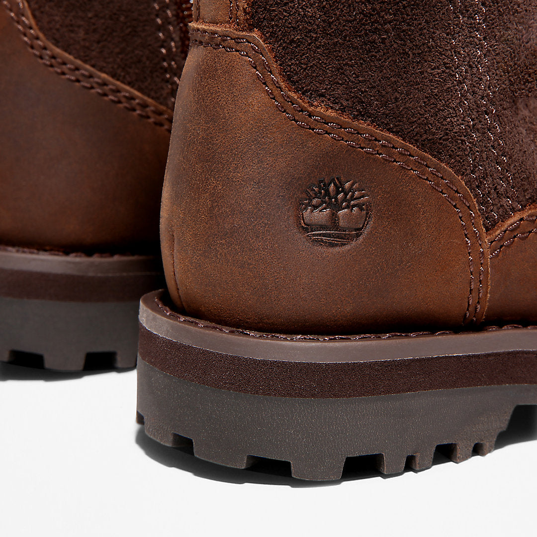 Kids Timberland Courma Kid Warm Boot for Toddler in Dark Brown
