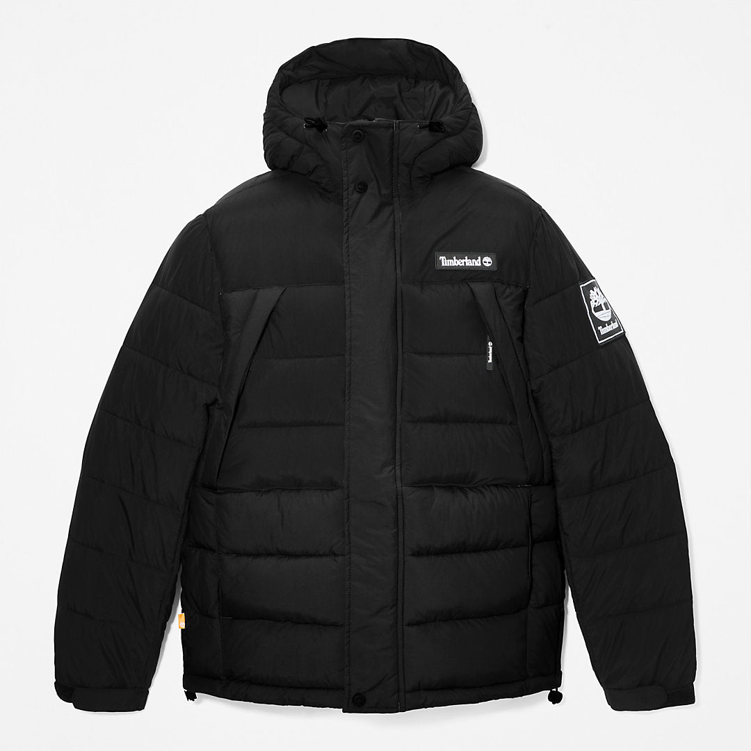Mens Timberland Outdoor Archive Puffer Jacket for Men in Black