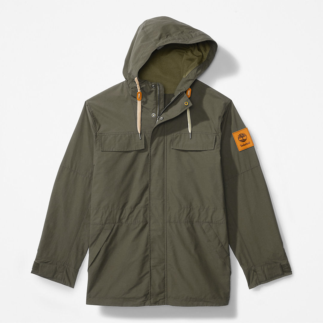 Mens Timberland Outdoor Heritage Field Parka for Men in Dark Green