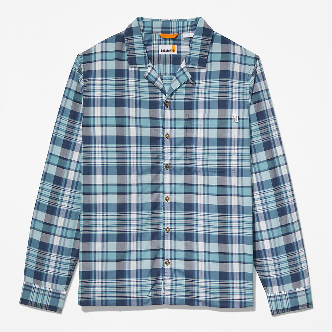 Mens Timberland Outdoor Heritage Check Shirt for Men in Blue