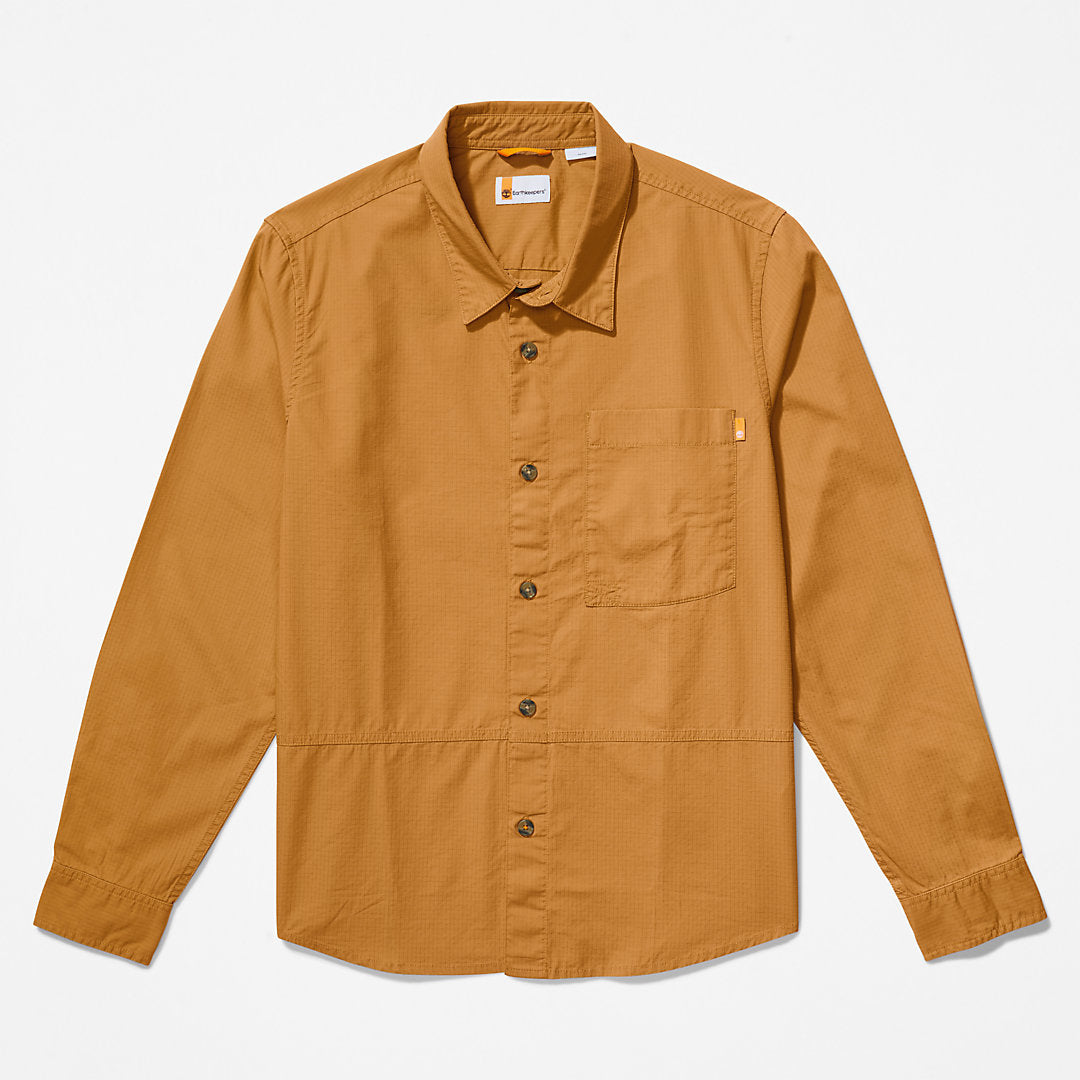 Mens Timberland Outdoor Heritage EK+ Overshirt for Men in Brown