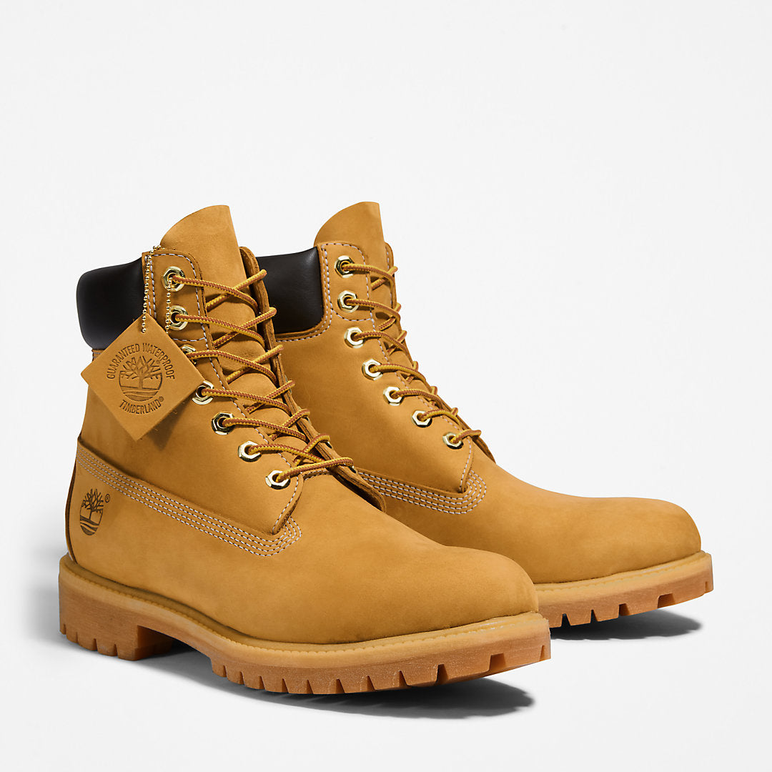 Mens Timberland Premium 6 Inch Boot for Men in Yellow