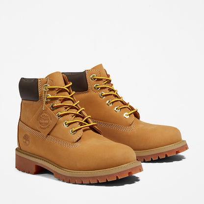 Kids Timberland Timberland® Premium 6 Inch Boot for Youth in Yellow