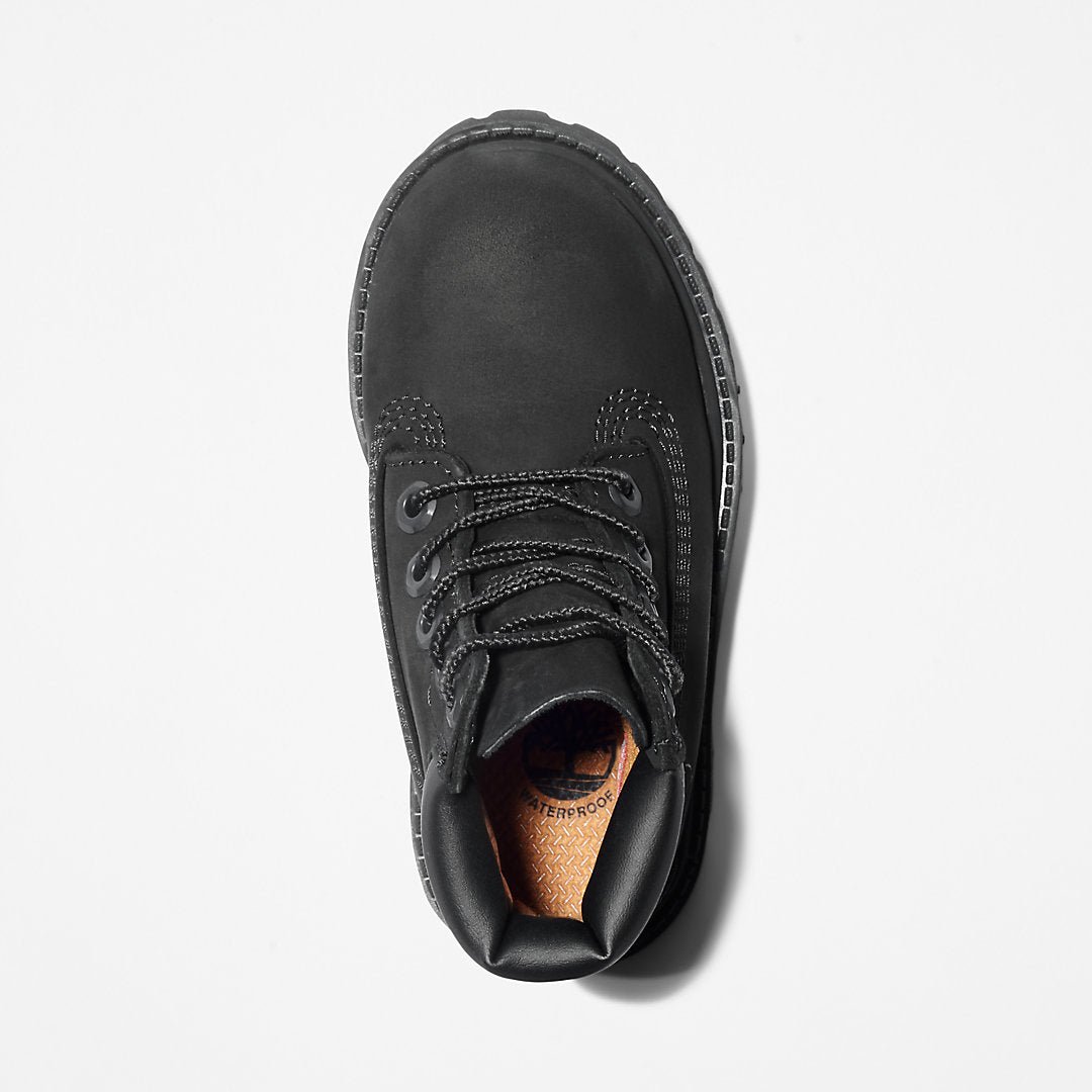 Kids Timberland Premium 6 Inch Boot for Toddler in Black