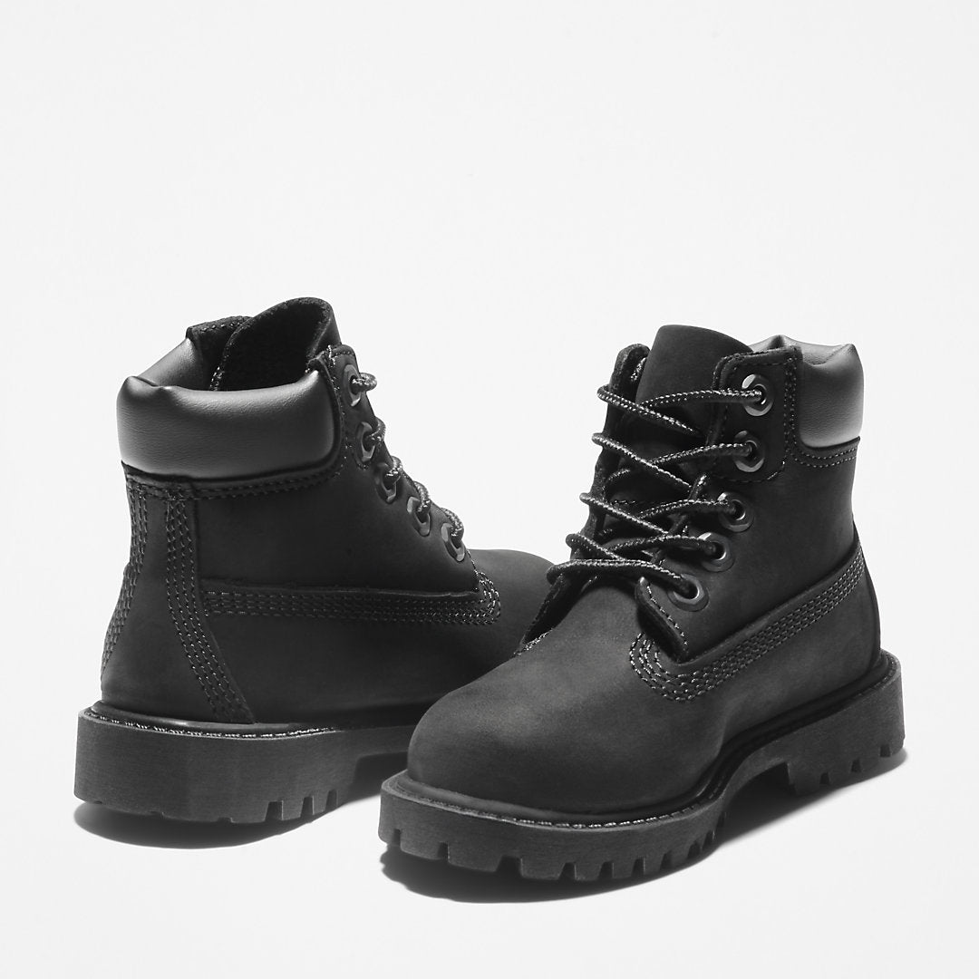 Kids Timberland Premium 6 Inch Boot for Toddler in Black