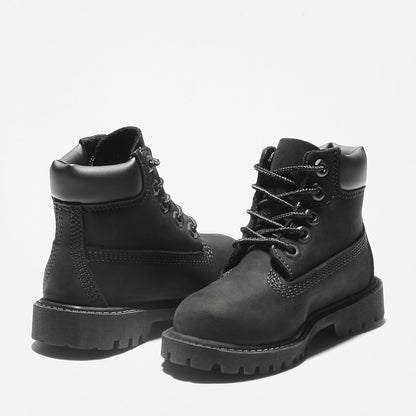 Kids Timberland Premium 6 Inch Boot for Toddler in Black