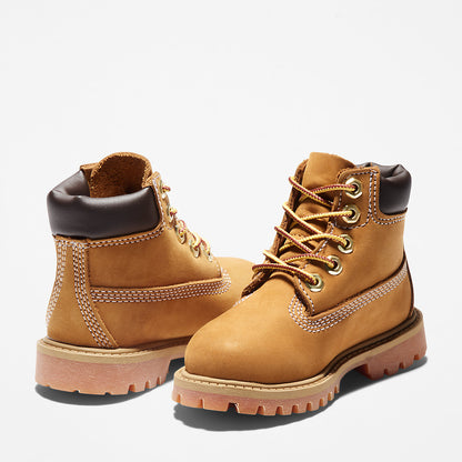 Kids Timberland Premium 6 Inch Boot for Toddler in Yellow