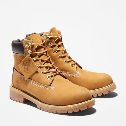 Kids Timberland Premium 6 Inch Boot for Junior in Yellow
