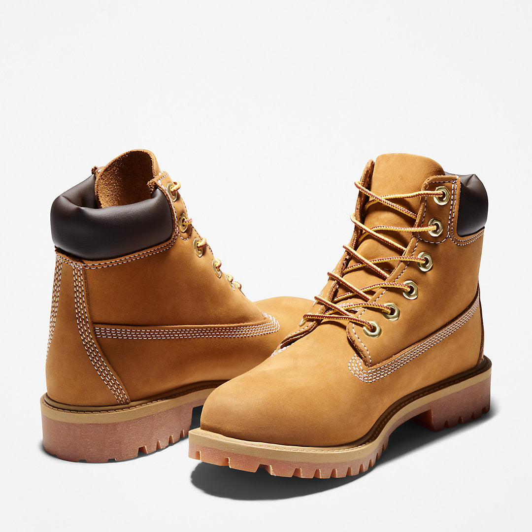 Kids Timberland Premium 6 Inch Boot for Junior in Yellow