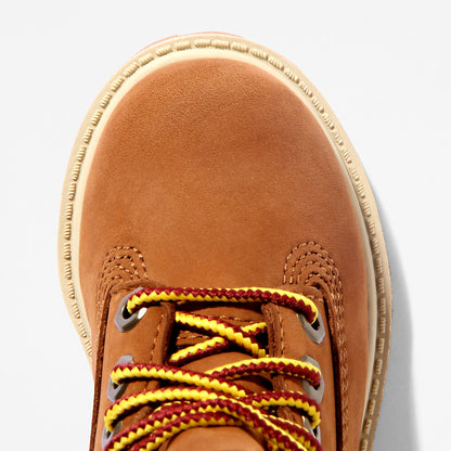 Kids Timberland Premium 6 Inch Boot for Toddler in Brown