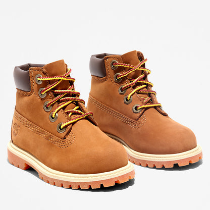 Kids Timberland Premium 6 Inch Boot for Toddler in Brown