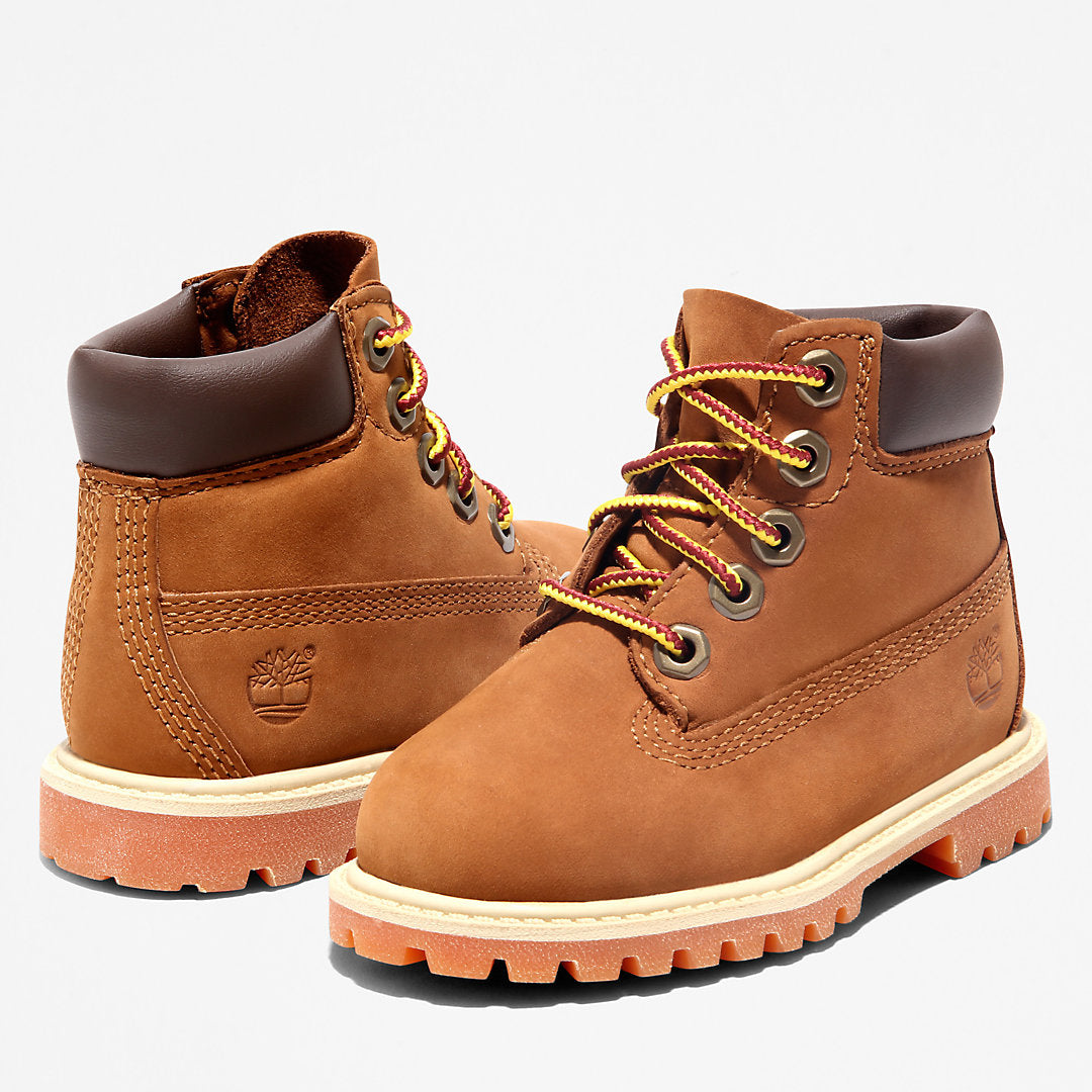 Kids Timberland Premium 6 Inch Boot for Toddler in Brown