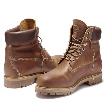 Mens Timberland Timberland® Premium Heritage 6 Inch Boot for Men in Light Brown