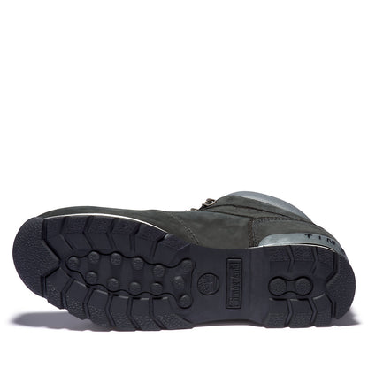 Mens Timberland Splitrock Nubuck Mid Hiker for Men in Black/Silver