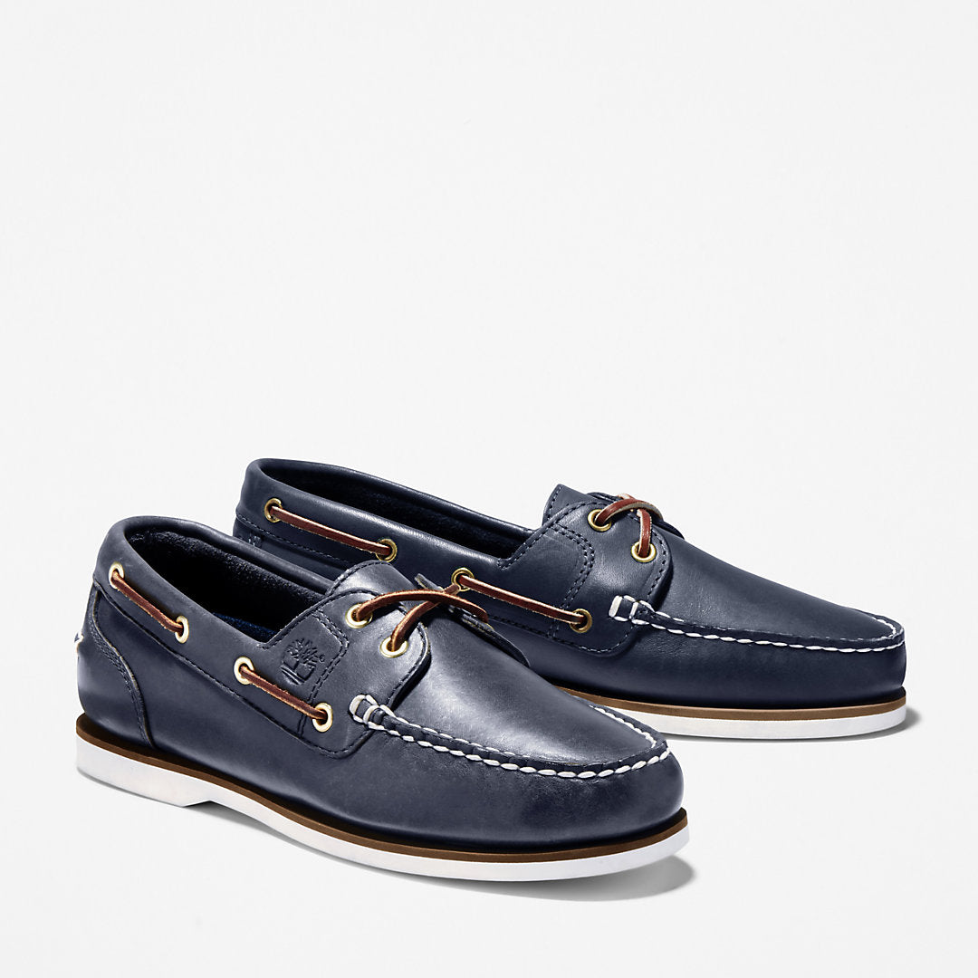 Womens Timberland Timberland® Classic 2-Eye Boat Shoe for Women in Blue