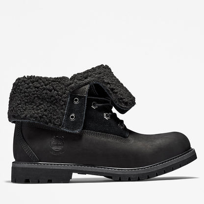 Womens Timberland Timberland® Authentic Fold-over Boot for Women in Black
