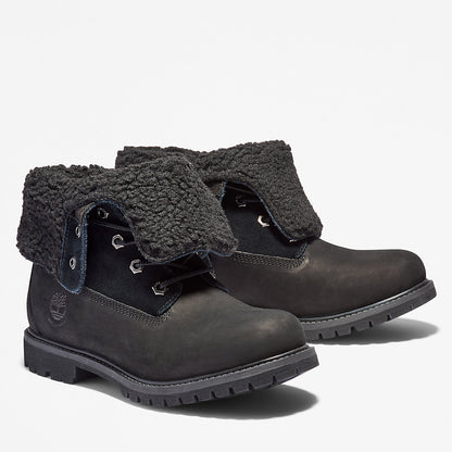 Womens Timberland Timberland® Authentic Fold-over Boot for Women in Black