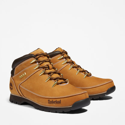 Mens Timberland Euro Sprint Hiker for Men in Yellow Nubuck