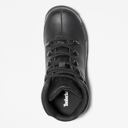Kids Timberland Euro Sprint Mid Hiker for Youth in Black