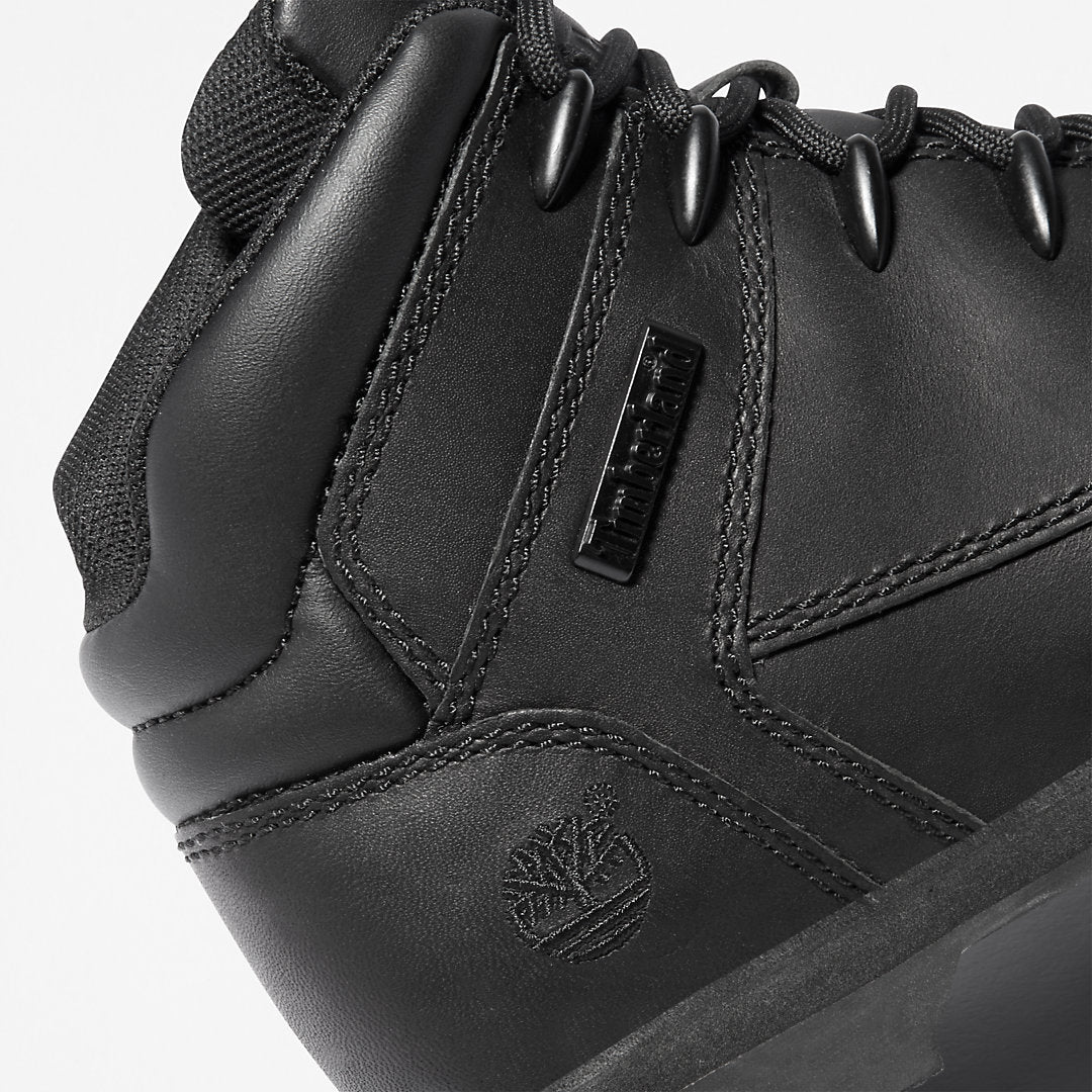 Kids Timberland Euro Sprint Mid Hiker for Youth in Black