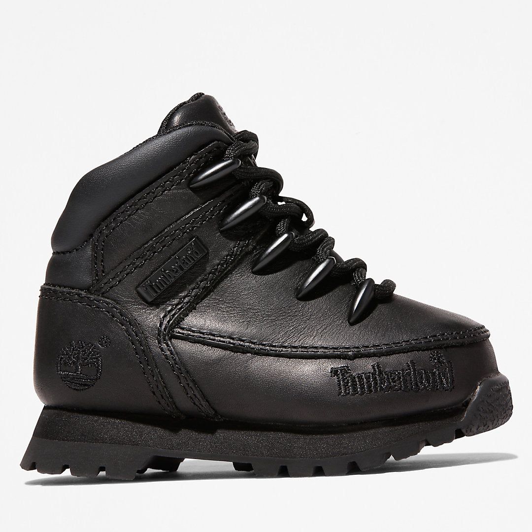 Kids Timberland Euro Sprint Hiker for Toddler in Black