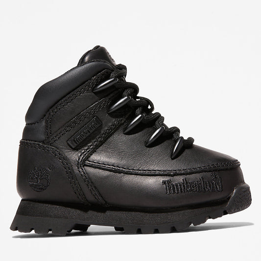 Kids Timberland Euro Sprint Hiker for Toddler in Black