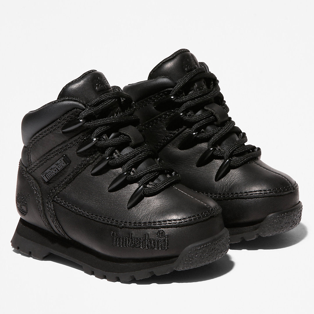 Kids Timberland Euro Sprint Hiker for Toddler in Black