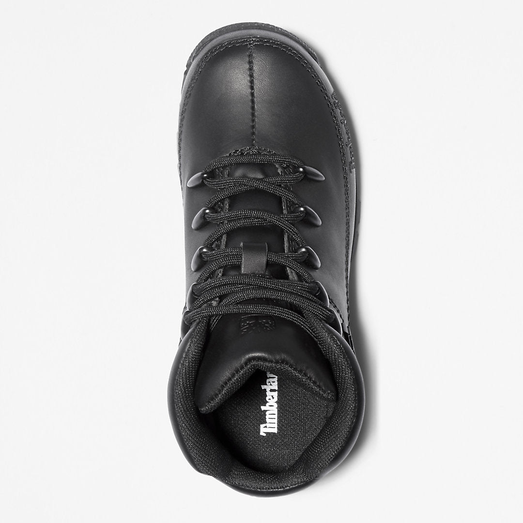 Kids Timberland Euro Sprint Full-grain Mid Hiker for Junior in Black