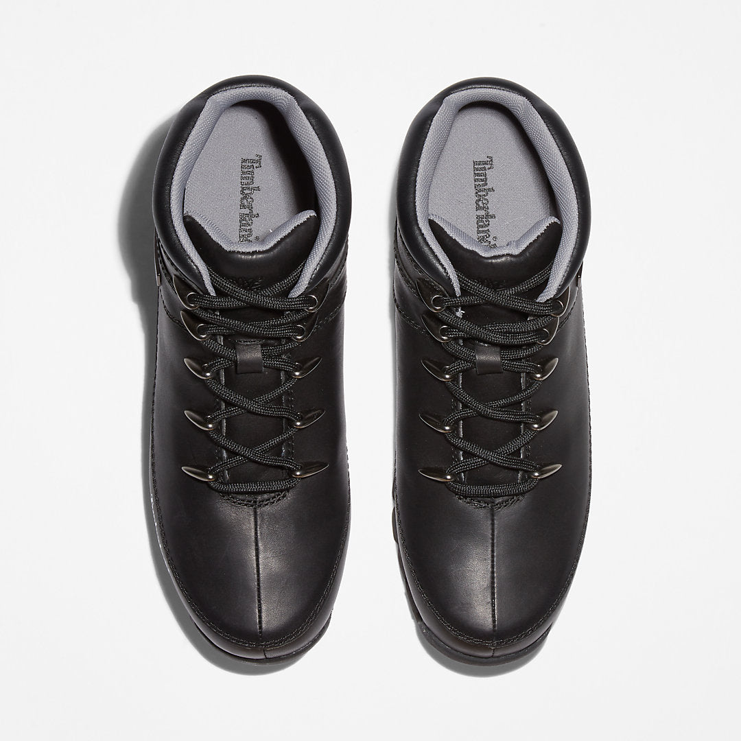 Mens Timberland Euro Sprint Hiker for Men in Black Full-grain