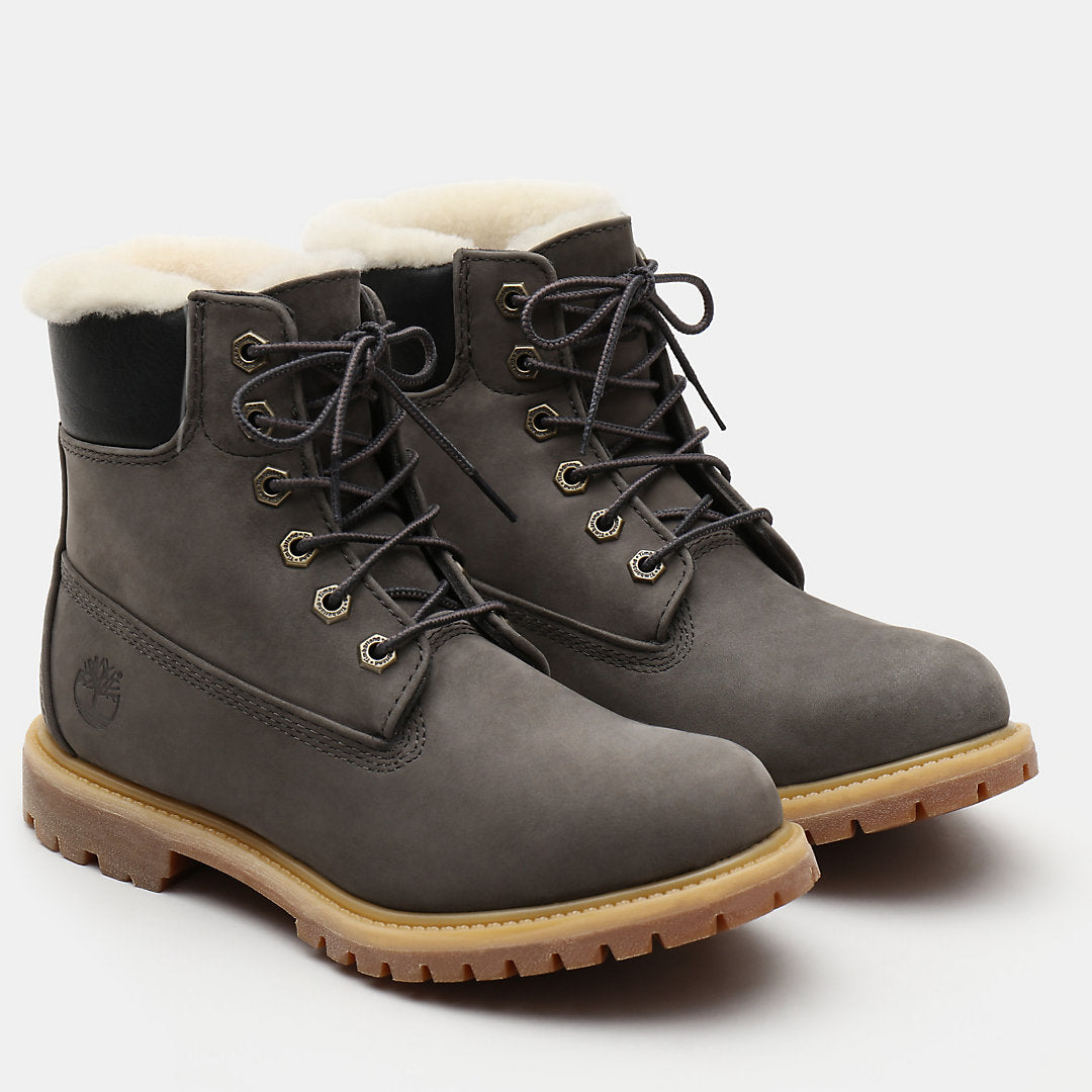 Womens Timberland Premium 6 Inch Boot for Women in Grey