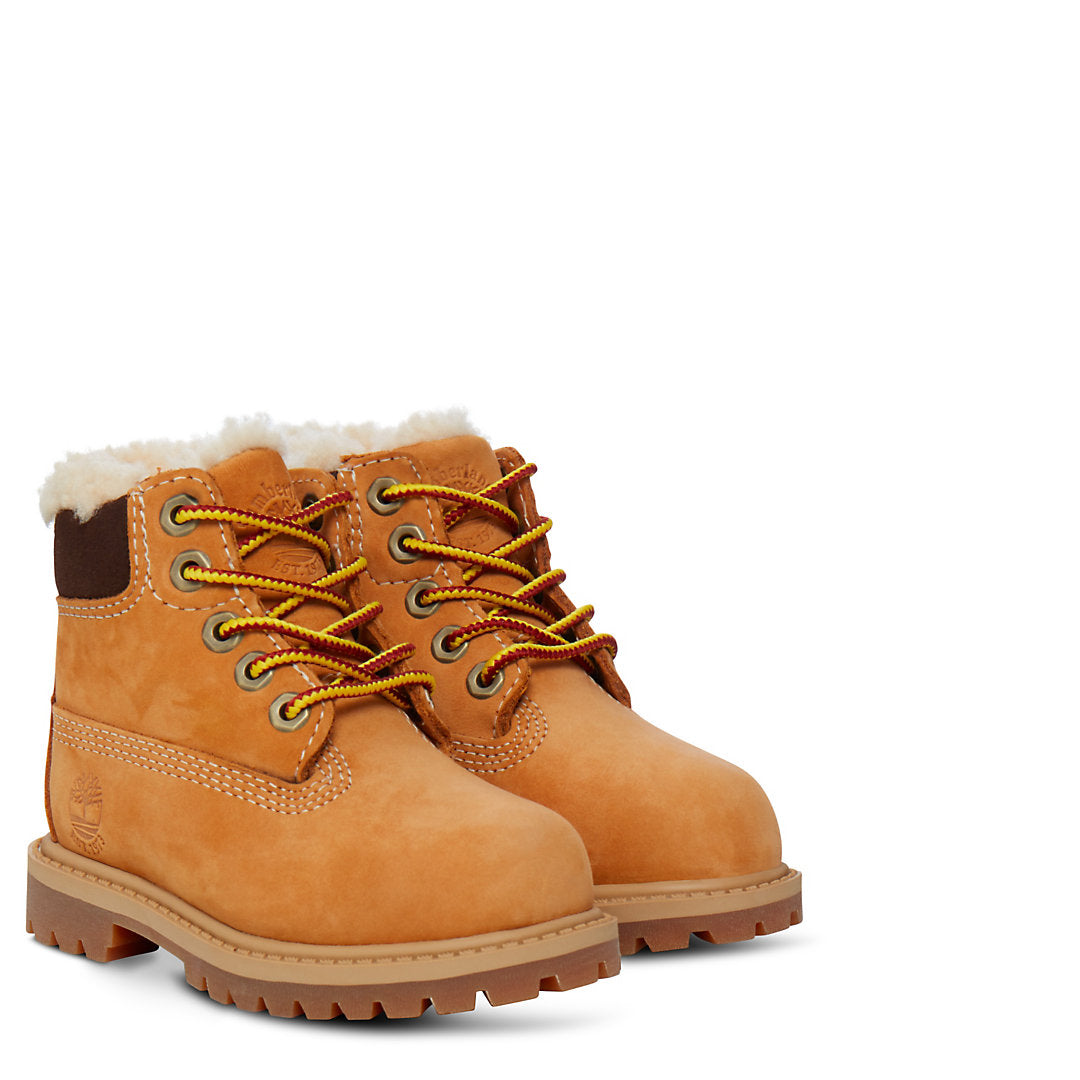 Kids Timberland Timberland® Premium 6 Inch Winter Boot for Toddler in Yellow