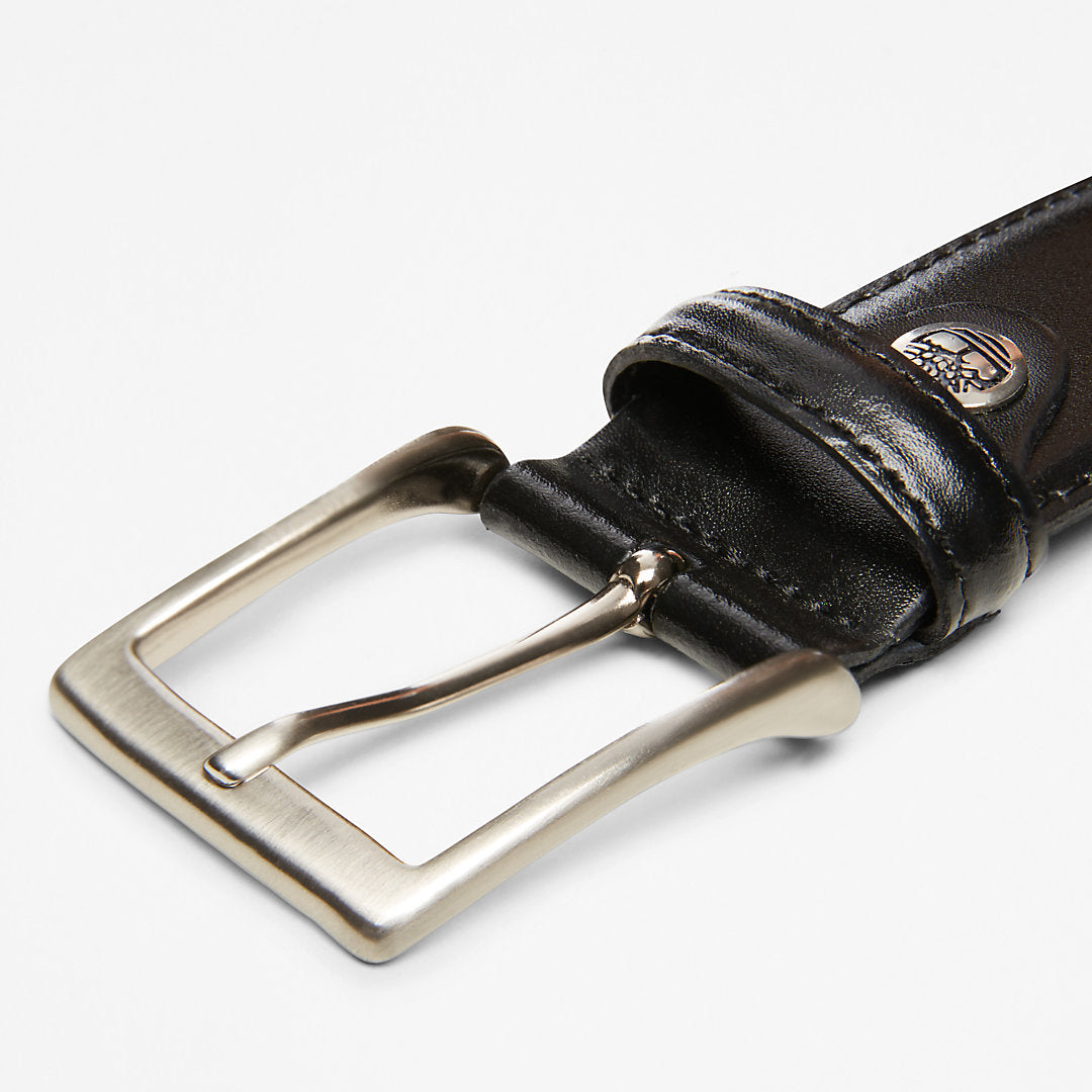 Mens Timberland Classic Squared Buckle Beltfor Men in Black