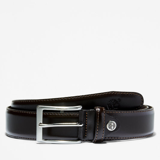 Mens Timberland Classic Squared Buckle Beltfor Men in Brown
