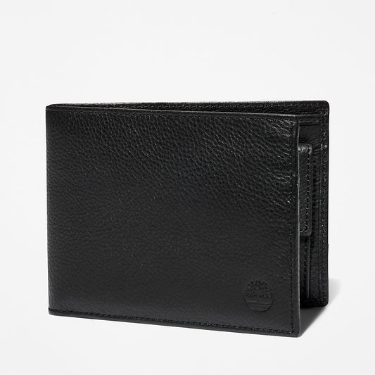 Mens Timberland Kennebunk Large Wallet for Men in Black