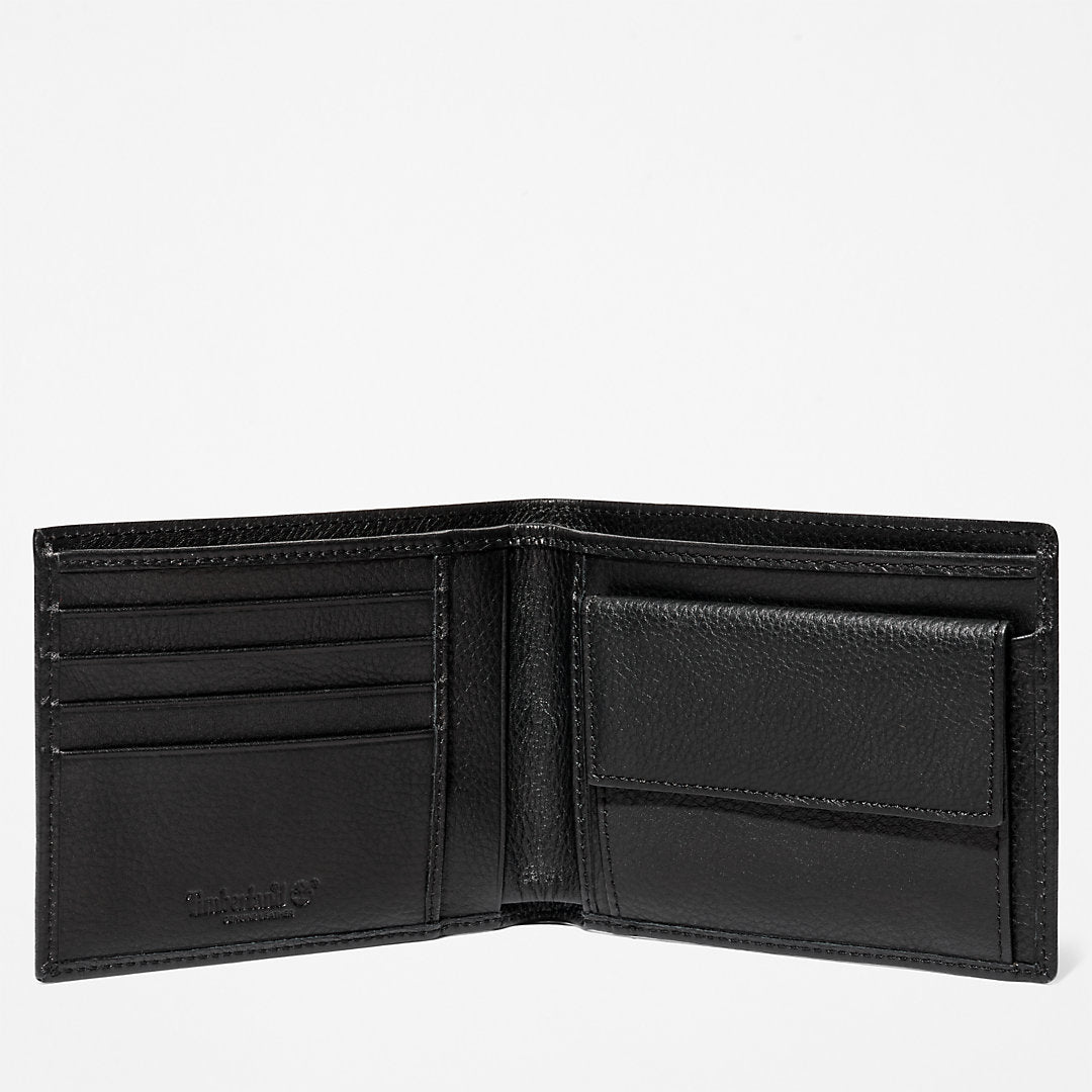 Mens Timberland Kennebunk Large Wallet for Men in Black