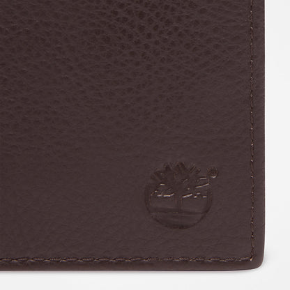 Mens Timberland Kennebunk Wallet for Men in Dark Brown