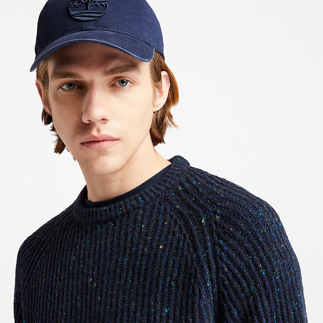 Mens Timberland Soundview Cotton Canvas Cap for Men in Navy