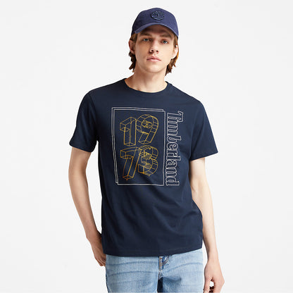 Mens Timberland Soundview Cotton Canvas Cap for Men in Navy