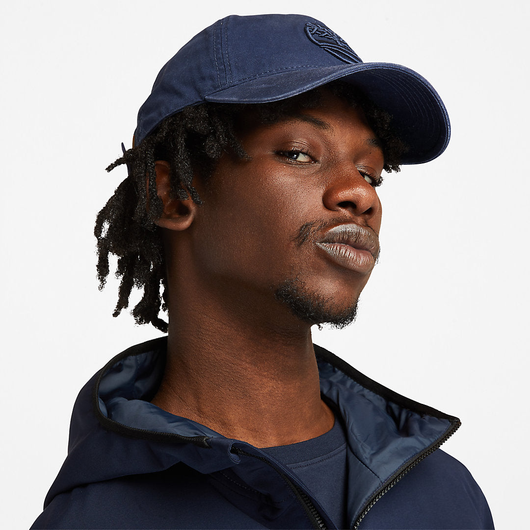 Mens Timberland Soundview Cotton Canvas Cap for Men in Navy