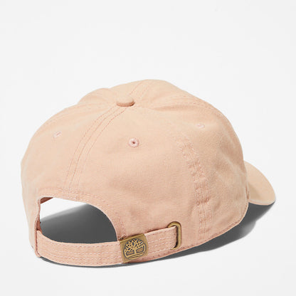 Mens Timberland Soundview Cotton Canvas Baseball Cap for Men in Pink