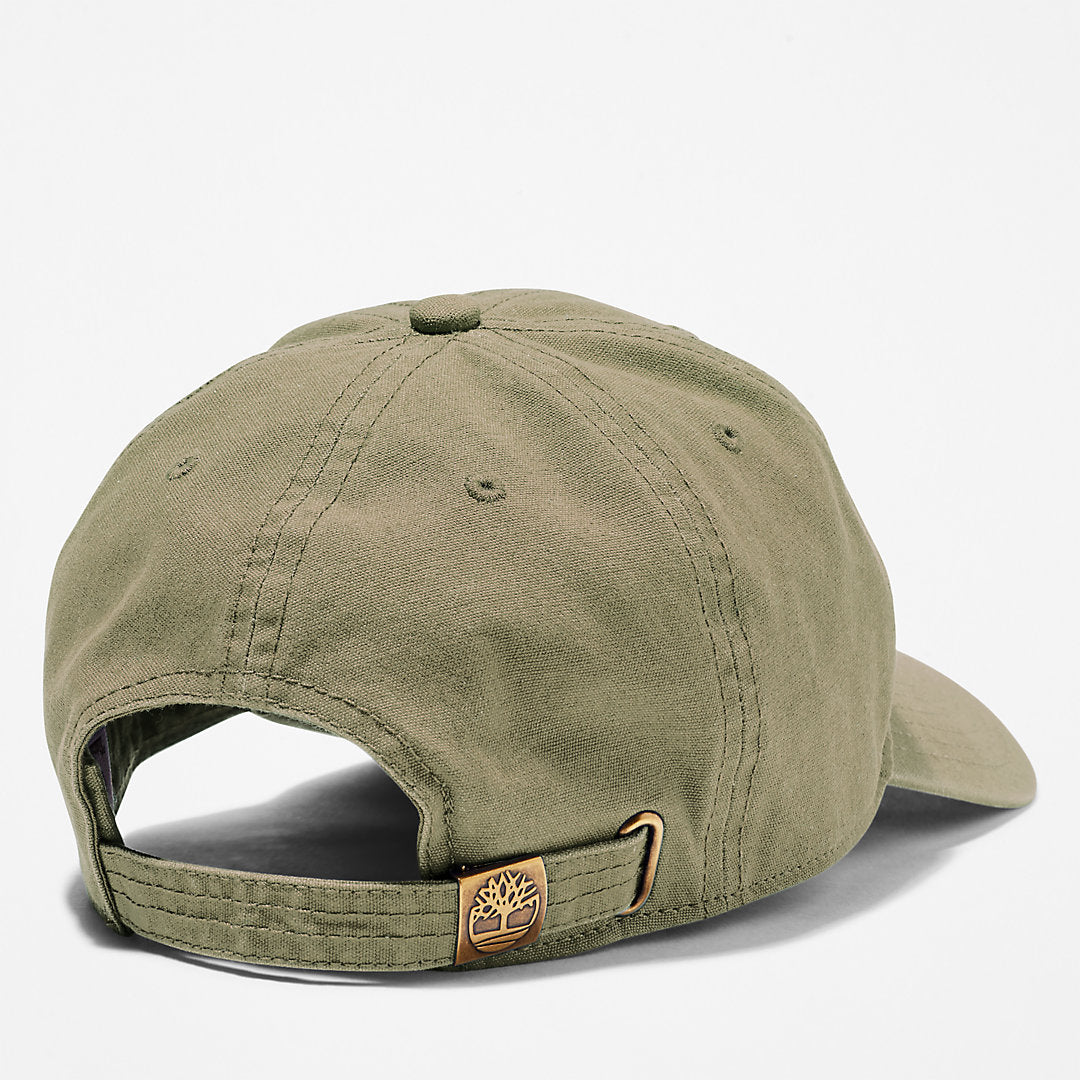 Mens Timberland Soundview Cotton Canvas Cap for Men in Dark Green